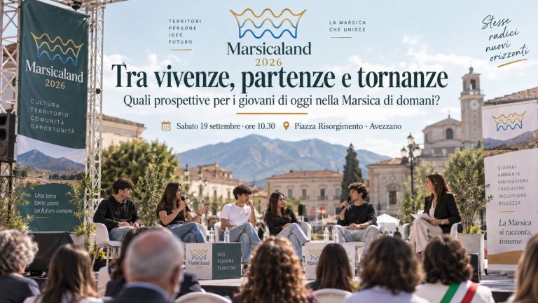 Tavola rotonda, tra vivenze, partenze e tornanze. Quali prospettive per i giovani di oggi nella Marsica di domani?